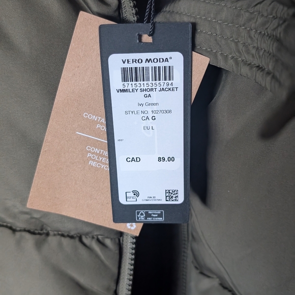 NWT VERO MODA bomber jacket - Picture 4 of 7